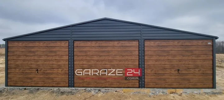 Garaż trzystanowiskowy 9x5 – jak zaplanować wjazdy dla 3 samochodów?