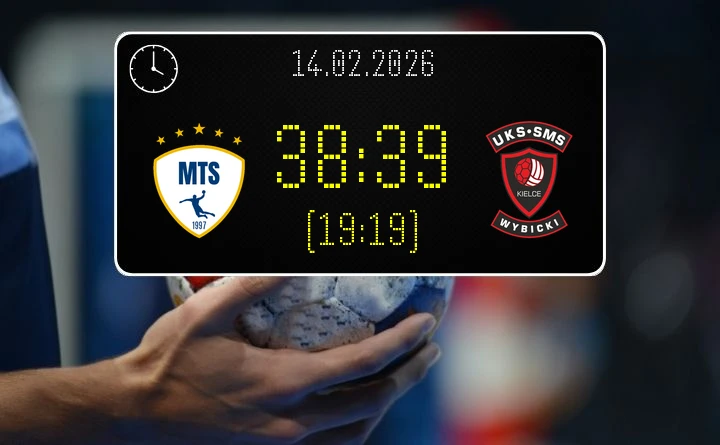 [PIŁKA RĘCZNA] Walka o punkty w I Lidze Mężczyzn (Grupa D) – UKS SMS Wybicki Kielce wygrywa w Chrzanowie 39:38