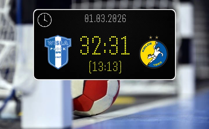 [PIŁKA RĘCZNA] Orlen Wisła Płock – Industria Kielce 32:31 – gorące derby w ORLEN Superlidze, kolejka 21