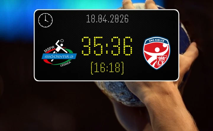 [PIŁKA RĘCZNA] Liga Centralna – Siódemka Miedź Legnica – SMS ZPRP Kielce 35:36 po karnym finiszu w Legnicy