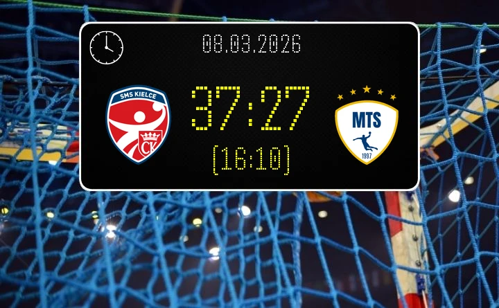 [PIŁKA RĘCZNA] SMS ZPRP II Kielce – MTS Chrzanów 37:27 w I Lidze Mężczyzn (Grupa D) – kolejka 19