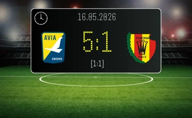 [PIŁKA NOŻNA] Avia Świdnik – Korona Kielce II 5:1 w 32. kolejce Betclic 3. Liga Grupa 4 (Grupa IV)