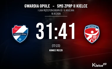 [PIŁKA RĘCZNA] Gwardia Opole – SMS ZPRP II Kielce 31:41 w I Lidze Mężczyzn (Grupa D)