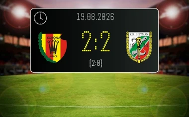 [PIŁKA NOŻNA] Korona Kielce II – Hetman Zamość 2:2 w Betclic 3. Lidze Grupa 4 (Grupa IV). Gospodarze roztrwonili dwubramkową przewagę