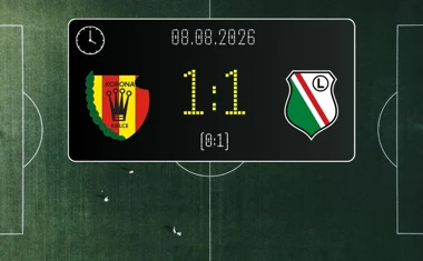 [PIŁKA NOŻNA] Korona Kielce – Legia Warszawa 1:1 w PKO BP Ekstraklasie. Gospodarze zatrzymali lidera