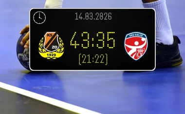 [PIŁKA RĘCZNA] KSZO Ostrowiec Świętokrzyski – SMS ZPRP II Kielce 43:35 w I Lidze Mężczyzn (Grupa D), kolejka 20