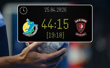 [PIŁKA RĘCZNA] I Liga Mężczyzn (Grupa D) – MKS Olimpia MEDEX Piekary Śląskie – UKS SMS Wybicki Kielce 44:15. Gospodarze bezlitośni w 24. kolejce