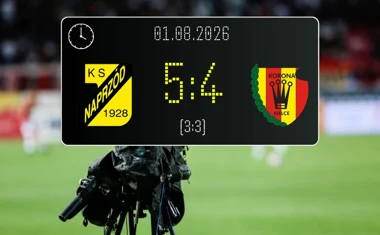 [PIŁKA NOŻNA] Naprzód Jędrzejów – Korona Kielce II 5:4 w Betclic 3. Lidze Grupa 4 (Grupa IV). Dziewięć goli i emocje do końca