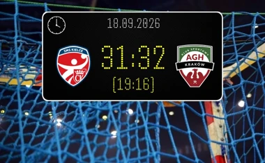 [PIŁKA RĘCZNA] Liga Centralna: SMS ZPRP Kielce – AZS AGH Kraków 31:32. Jedna bramka zdecydowała o punktach