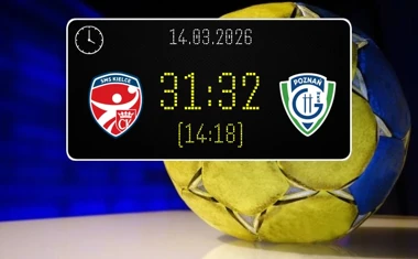 [PIŁKA RĘCZNA] SMS ZPRP Kielce – ENEA WKS Grunwald Poznań 31:32 w Lidze Centralnej, kolejka 20 – Kielce przegrały dramatycznie u siebie