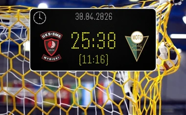 [PIŁKA RĘCZNA] I Liga Mężczyzn (Grupa D): UKS SMS Wybicki Kielce – Acana Moto-Jelcz Oława 25:38