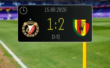 [PIŁKA NOŻNA] Widzew Łódź – Korona Kielce 1:2 w PKO BP Ekstraklasie. Kielczanie odwrócili losy meczu w pierwszej połowie