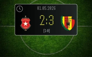 [PIŁKA NOŻNA] Betclic 3. Liga Grupa 4 (Grupa IV) – Wisła Kraków II – Korona Kielce II 2:3. Korona odwróciła mecz w Myślenicach