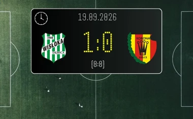 [PIŁKA NOŻNA] Betclic 3. Liga Grupa 4 (Grupa IV): Wisłoka Dębica – Korona Kielce II 1:0