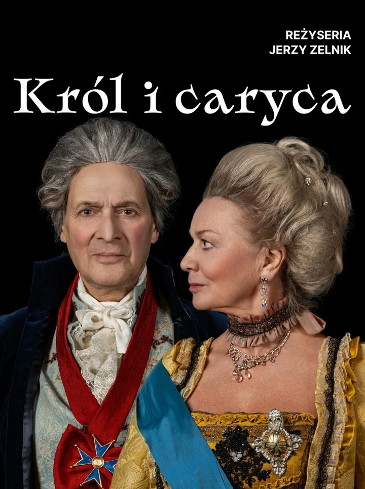 Plakat „Król i caryca”.