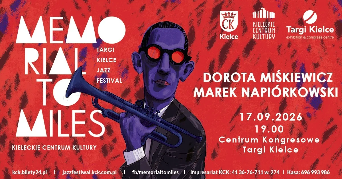 Grafika promocyjna wydarzenia Dorota Miśkiewicz & Marek Napiórkowski – koncert w Kielcach