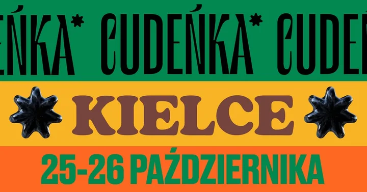 Obrazek przedstawia grafikę promocyjną wydarzenia Festiwal rękodzieła w Hali Legionów w Kielcach