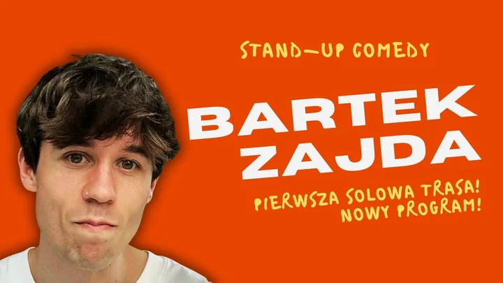 Grafika promocyjna wydarzenia KIELCE: Bartek Zajda — stand‑up w Applause