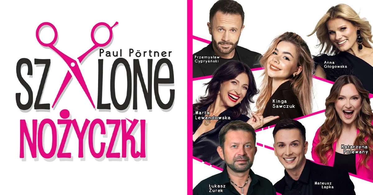 Grafika promocyjna wydarzenia Kielce: Szalone Nożyczki – kryminalna komedia