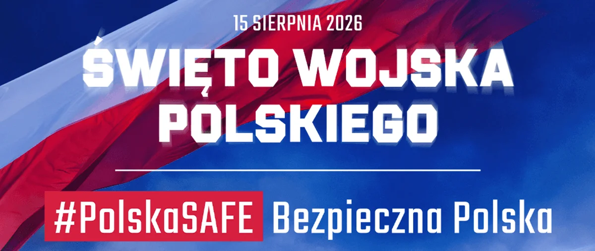 Grafika promocyjna wydarzenia Święto Wojska Polskiego – obchody wojewódzkie w Kielcach