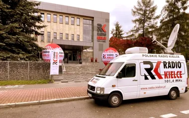 Grafika promocyjna wydarzenia Dzień Otwarty Radia Kielce – 74. urodziny rozgłośni