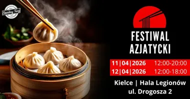 Grafika promocyjna wydarzenia Festiwal Azjatycki Kielce — Street Food pełen smaków Azji