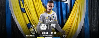 Grafika promocyjna wydarzenia Industria Kielce - Zepter KPR Legionowo w Hali Legionów