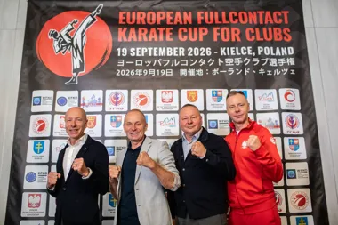 Grafika promocyjna wydarzenia Klubowy Puchar Europy Karate