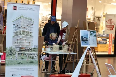 Grafika promocyjna wydarzenia Noc Inżynierów