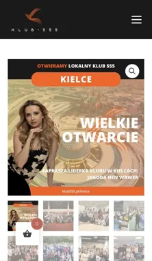 Grafika promocyjna wydarzenia Wielkie otwarcie klubu 555 Kielce — koncert Fryderyka Karzełka