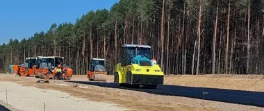 S74 między Mniowem a Kielcami wchodzi w najważniejszy etap budowy