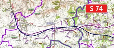 S74 między Opatowem a Lipnikiem wchodzi w fazę projektową