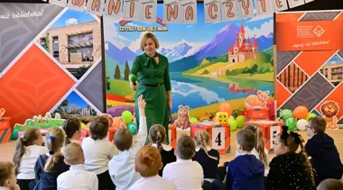 Kielce - pierwszaki z SP 19 weszły do świata książek