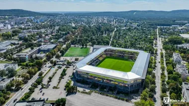 Grafika promocyjna wydarzenia Charytatywny mecz Korona Kielce – Remonty TV