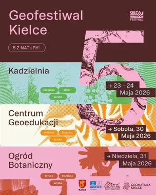 Geofestiwal 2026 pokazuje, jak geologia zamienia się w język Kielc