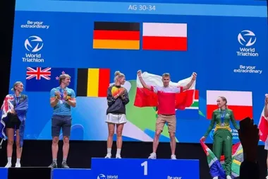 Kielecki triathlonista mistrzem świata. Wygrał z przewagą blisko trzech minut
