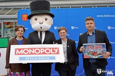 Kieleckie miejsca trafią na planszę Monopoly. Gracze wybiorą najcenniejsze pole