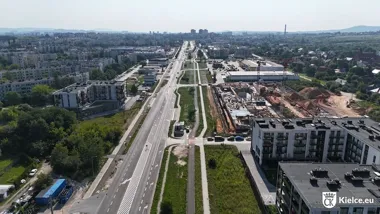 Ponad 2,5 kilometra nowych tras w Kielcach. Finał inwestycji już blisko