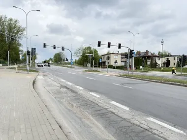 Jagiellońska przechodzi w kolejny etap remontu. Jeden pas w obu kierunkach