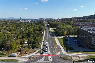 Ulica Wrzosowa po remoncie. Trzy nowe przejścia i przystanek