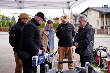 Strażacy z Niewachlowa dostali sprzęt, który ma zmienić każdą akcję