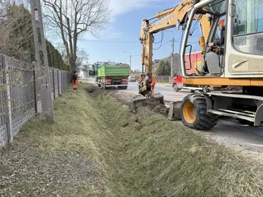 Porządki przy odwodnieniu na ulicy Ściegiennego – MZD rozpoczyna porządkowe prace