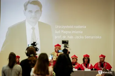 Aula Magna zyskała patrona, który współtworzył jej akademicki rytm