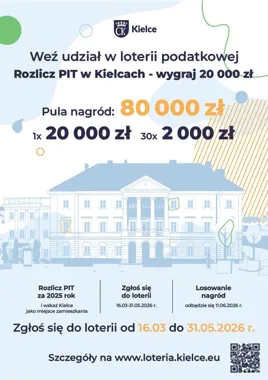 Kielce stawiają na PIT i kuszą pulą nagród wartą 80 tysięcy złotych
