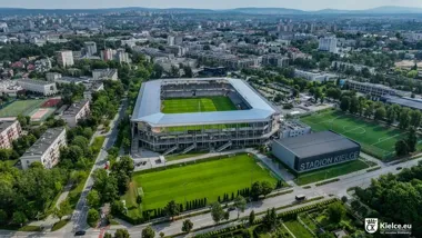 Stadion, który zmienił Kielce, ma już 20 lat wielkich meczów