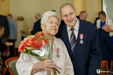 W ratuszu świętowano złote gody – pary dzieliły się przepisami na życie po pół wieku