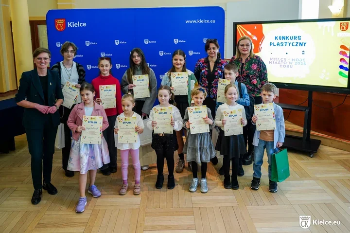 Dzieci namalowały Kielce przyszłości – 11 nagrodzonych w miejskim konkursie