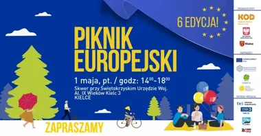 Rodzinny piknik w centrum Kielc połączy zabawę z europejskim akcentem