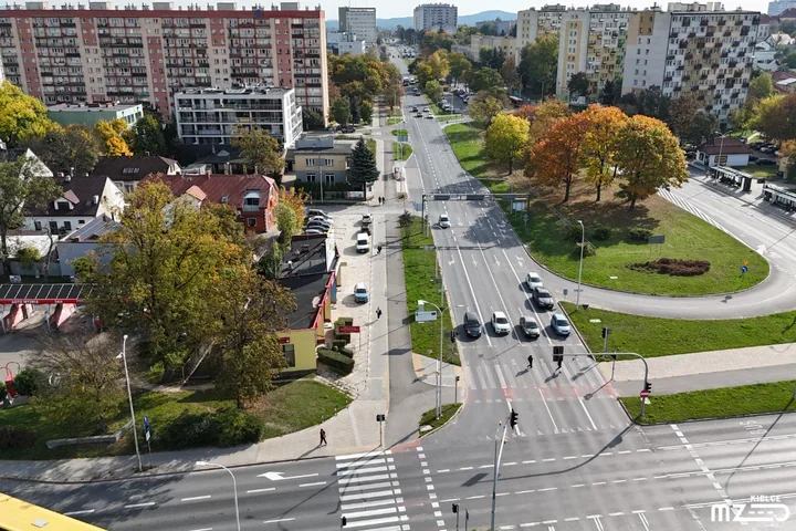 W Kielcach powstają drogi rowerowe i nowe przystanki