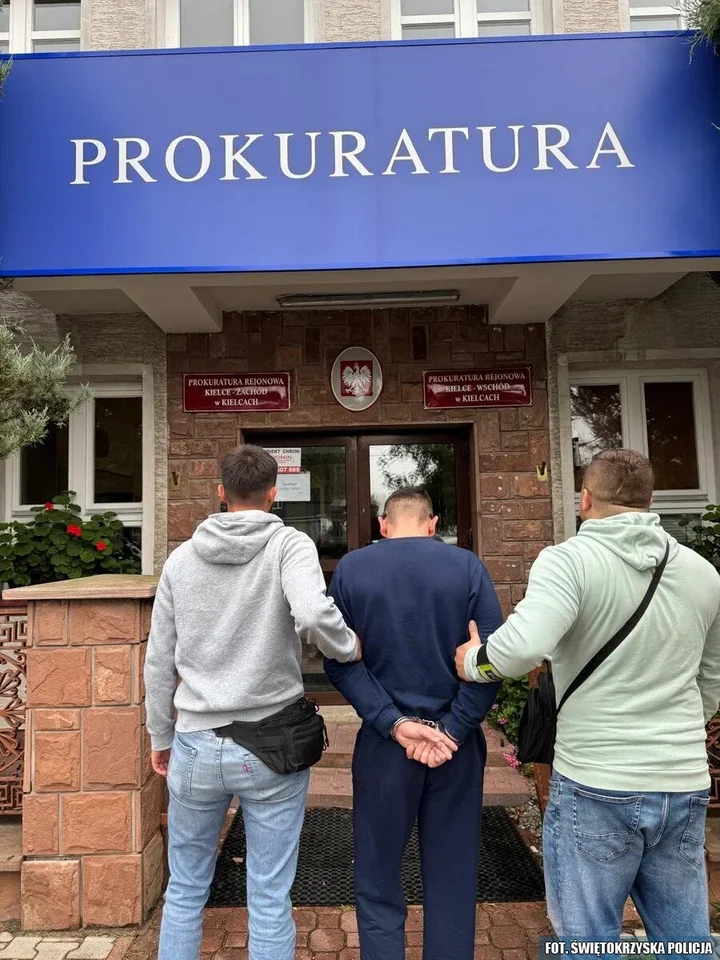 Nóż kuchenny i groźby w lokalu w Kielcach. 37-latek trafił do aresztu